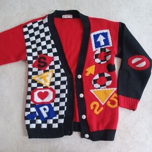 Vintage Arielle Teachers Cardigan